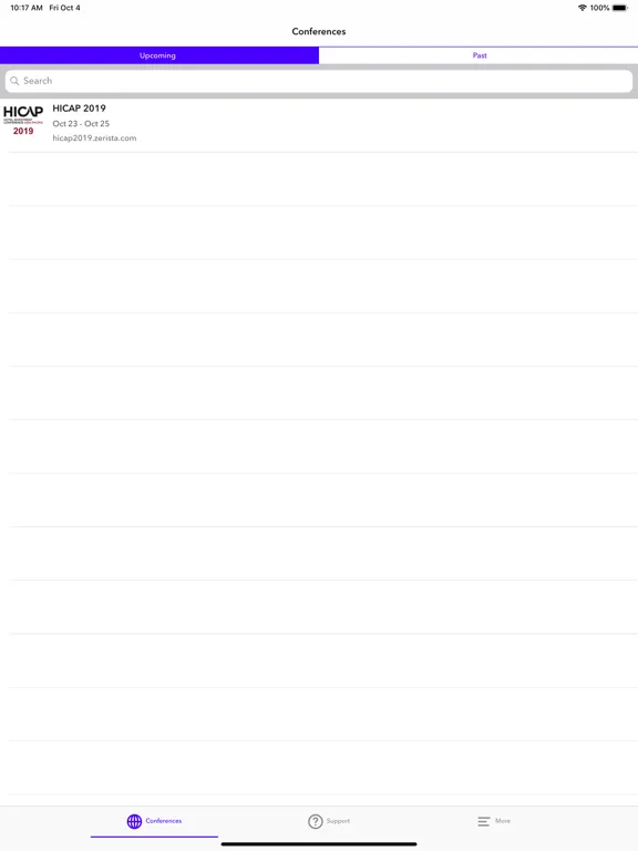 ภาพหน้าจอของ The BHN Group Events iPad 