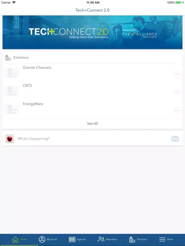 Captures d'écran de Tech Connect 2018 iPad 