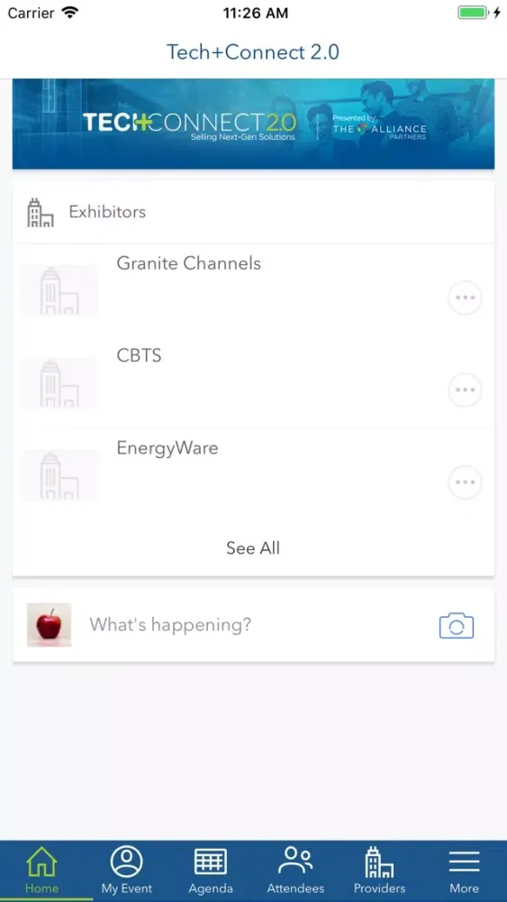 Captures d'écran de Tech Connect 2018
