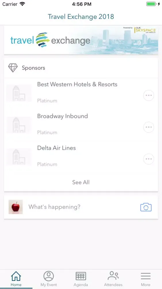 Screenshot di Travel Exchange 2019
