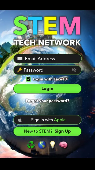 Tangkapan skrin STEM Tech Network