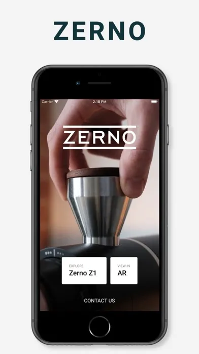 Capturas de tela do Zerno