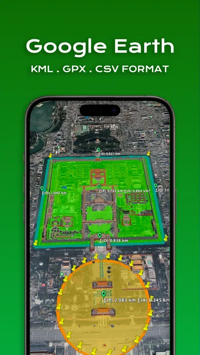 Planimeter: Map Measure Screenshots