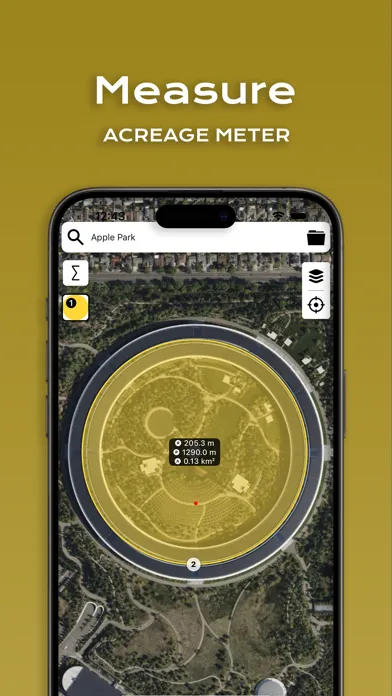 Planimeter: Map Measure Screenshots