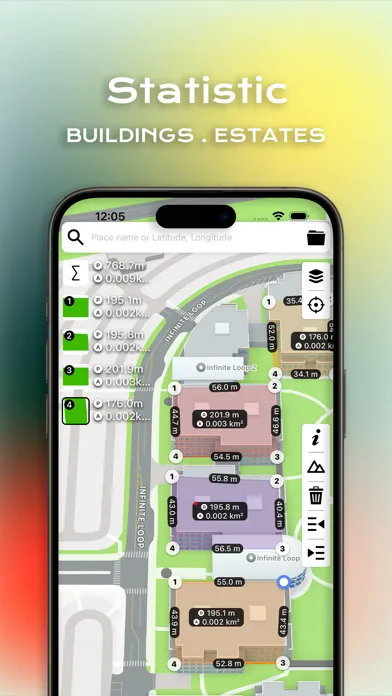 Planimeter: Map Measure Screenshots