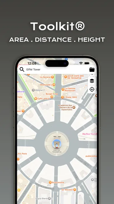 Planimeter: Map Measure Screenshots