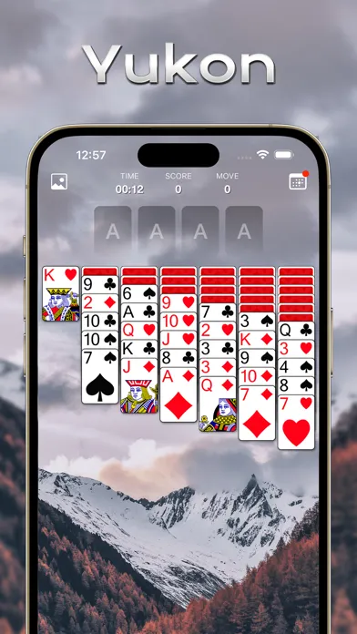 Capturas de tela do Yukon Russian Solitaire