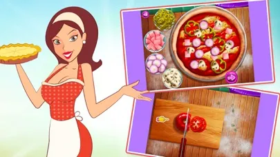 Capturas de tela do Fun Cooking Game - Pizza Maker