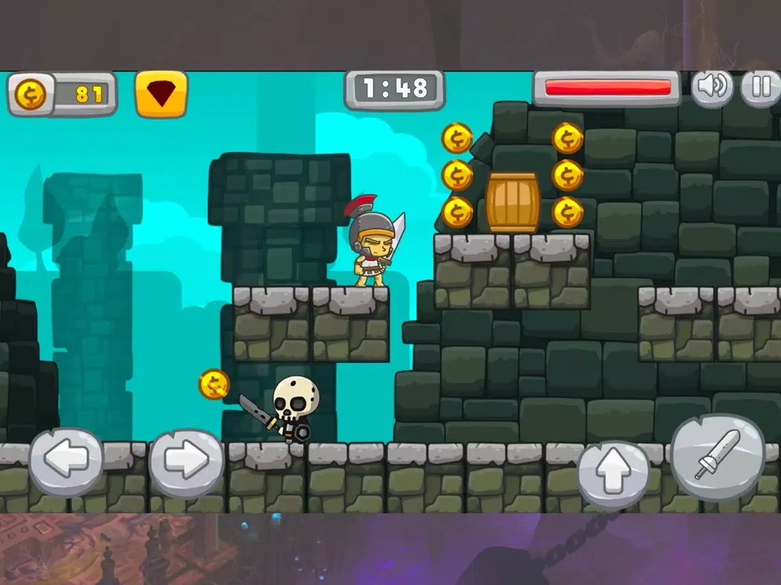 Zrzuty ekranu The Sword and the Gold - Escap iPad 