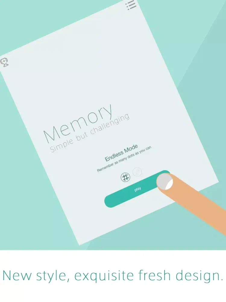 Tangkapan skrin Endless Memory iPad 