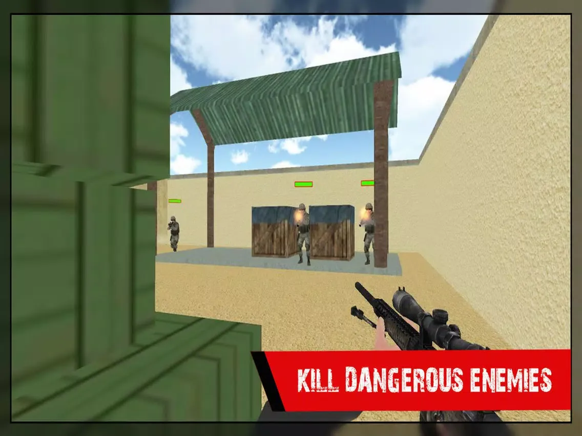 Zero Gravity Sniper Shooting iPad Screenshots