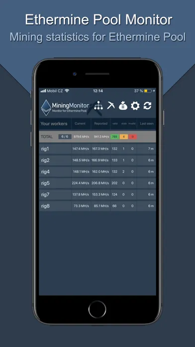 Monitor for Ethermine Pool应用截图