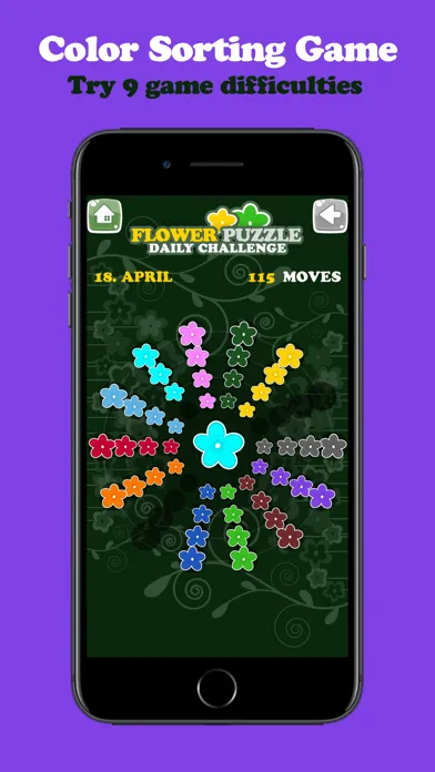 Screenshot di Flower Sort Puzzle