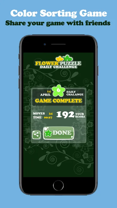Screenshot di Flower Sort Puzzle