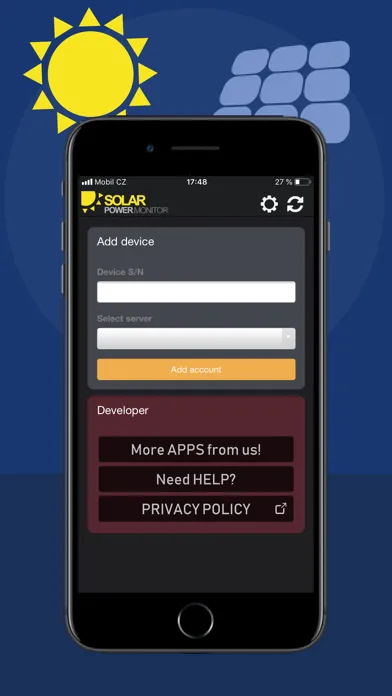 Solar Power Monitor 스크린샷
