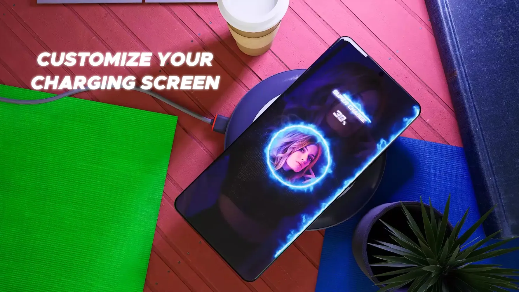 X3D Battery Charging Animation Screenshots