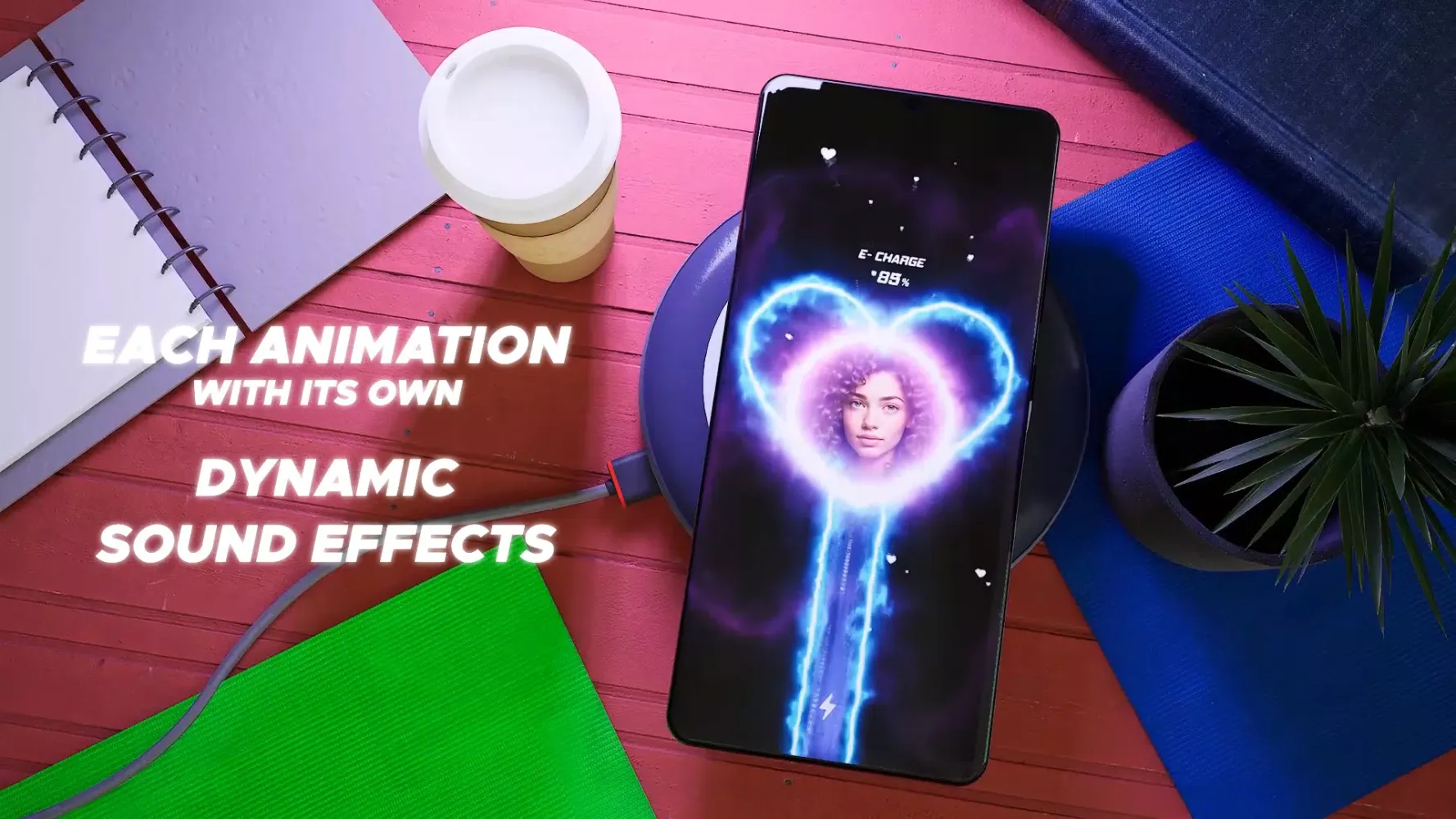 X3D Battery Charging Animation Screenshots