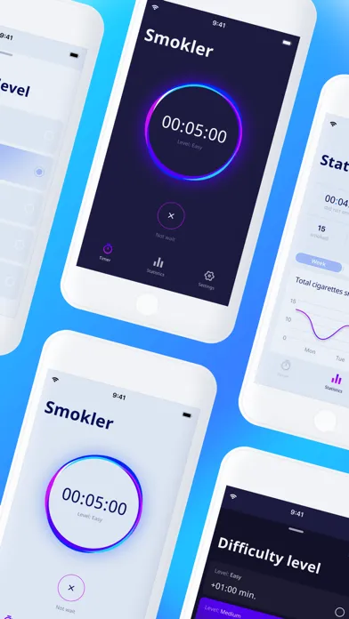 Скриншоты Quit smoking with Smokler