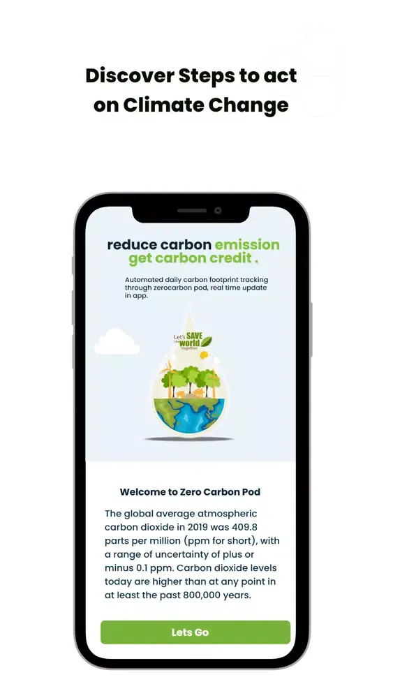 ภาพหน้าจอของ Zero Carbon Rewards