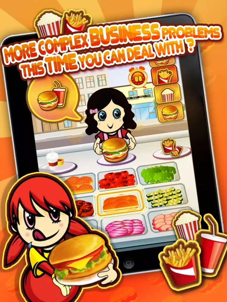 Burger Diner HD iPad  Ekran Görüntüleri