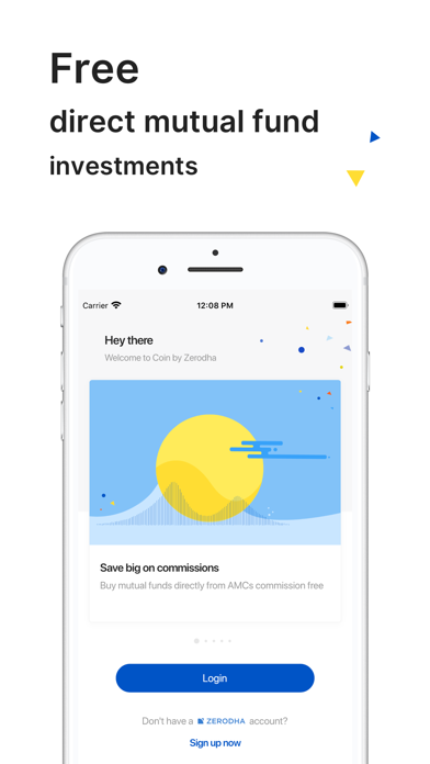 Zrzuty ekranu Zerodha Coin - Mutual funds