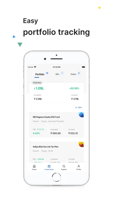 Zerodha Coin - Mutual funds 스크린샷
