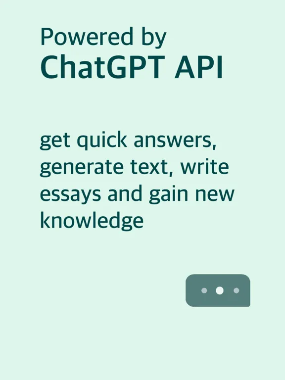 Conversational AI: Ask Chatbot iPad  Screenshots