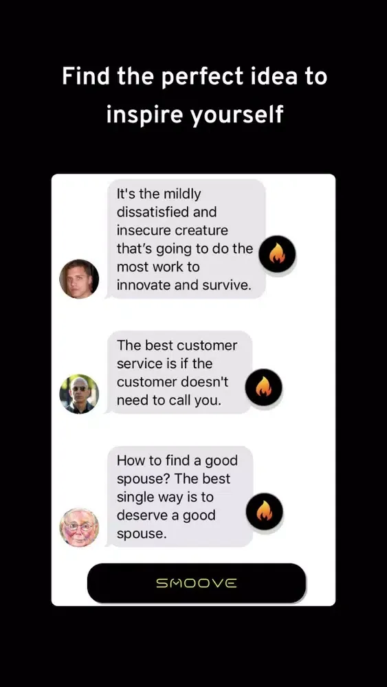 Smoove Text Screenshots