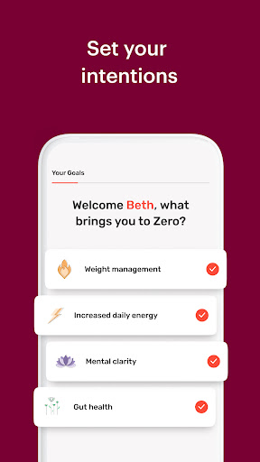 Zero - Intermittent Fasting Screenshots