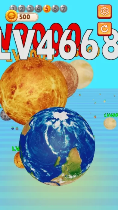 星球亂鬥模擬星球毀滅模擬器大吞噬遊戲！ स्क्रीनशॉट
