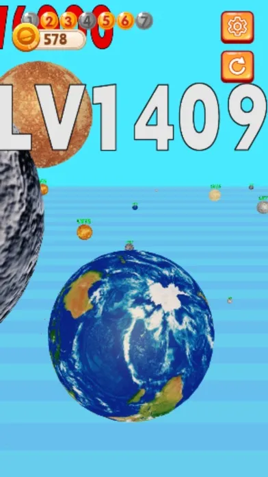 星球亂鬥模擬星球毀滅模擬器大吞噬遊戲！ स्क्रीनशॉट