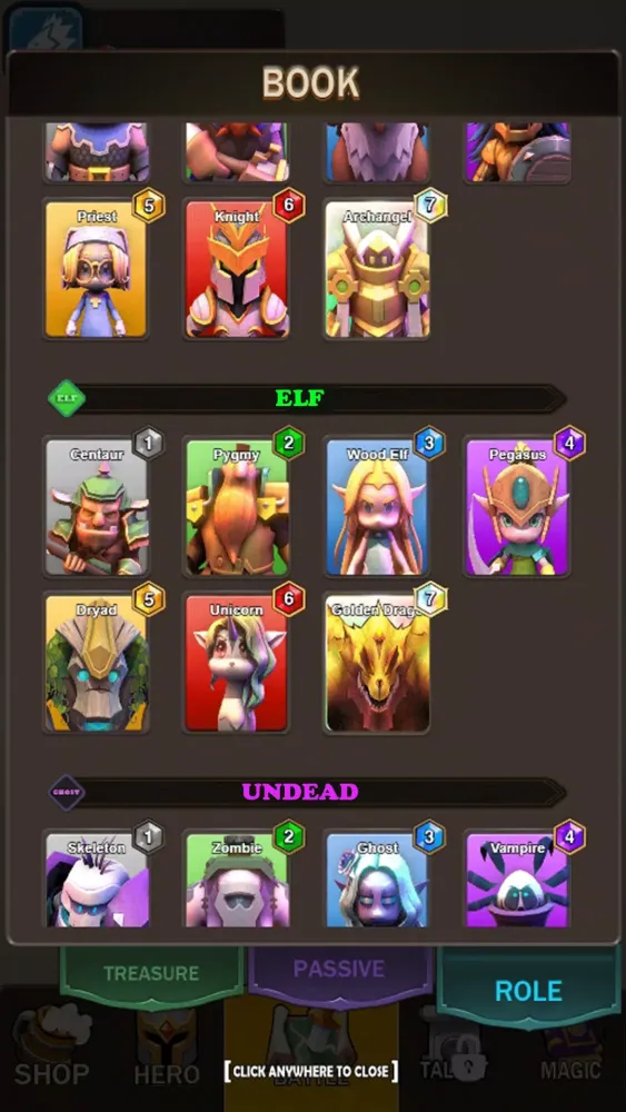 Screenshot di Arcane Hero Battle