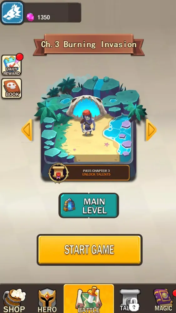 Screenshot di Arcane Hero Battle
