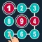 Connect number series : hidoku
