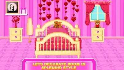 Tangkapan skrin Princess Love Date Room Decor