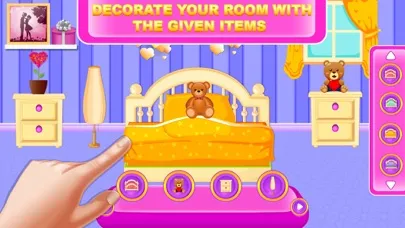 Tangkapan skrin Princess Love Date Room Decor