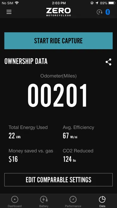 Zero Motorcycles NextGen Screenshots