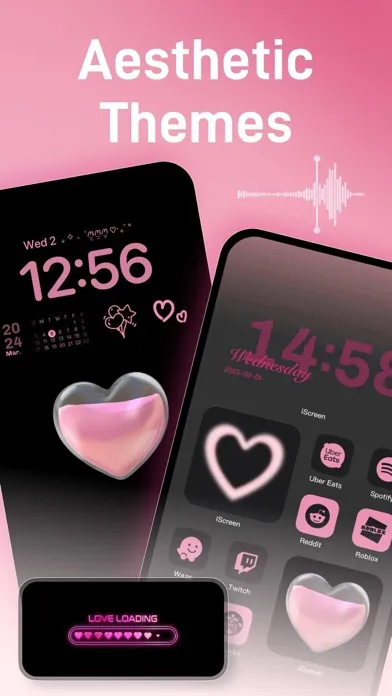 ภาพหน้าจอของ iScreen - Widgets & Themes