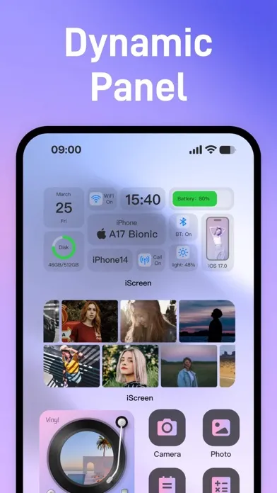 ภาพหน้าจอของ iScreen - Widgets & Themes