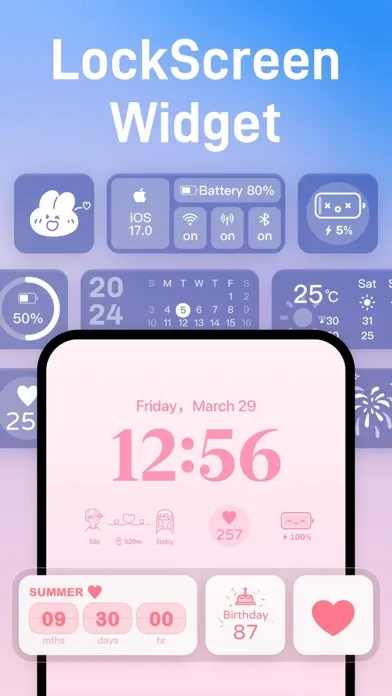 ภาพหน้าจอของ iScreen - Widgets & Themes