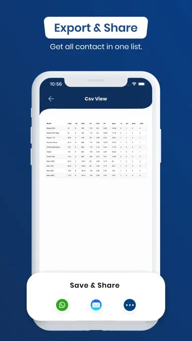 Скриншоты Business Card Scanner Reader