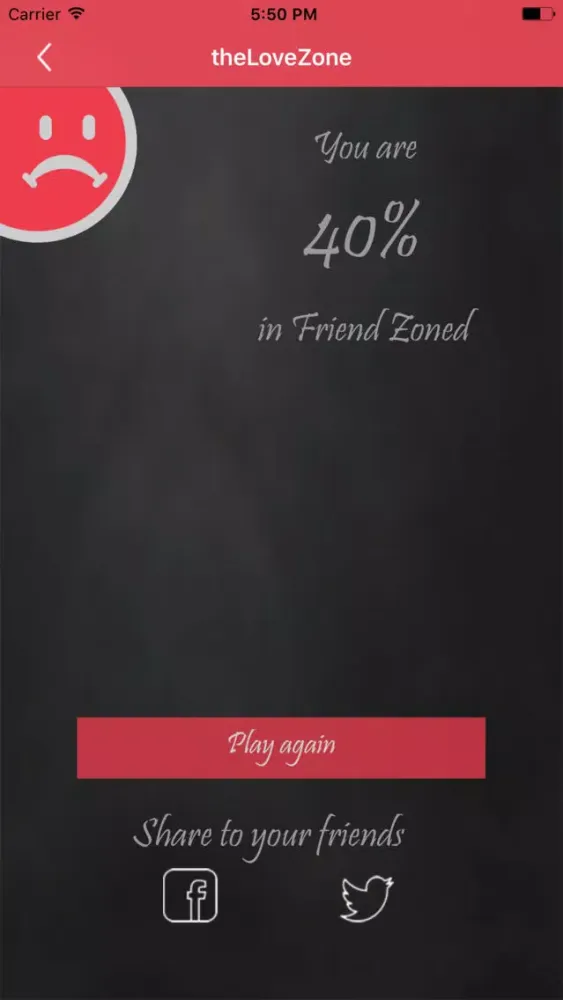 Tangkapan layar Friends Zone