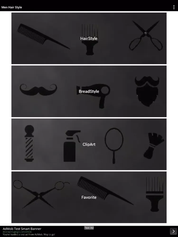 Latest Hairstyles / Beards iPad  スクリーンショット