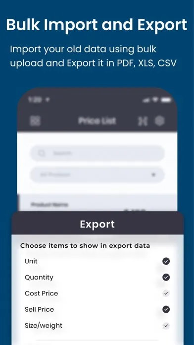 Price List Maker - Creator سکرین شاٹس
