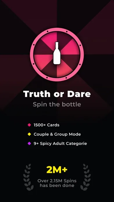 Tangkapan skrin Dirty Truth or Dare Adult Game