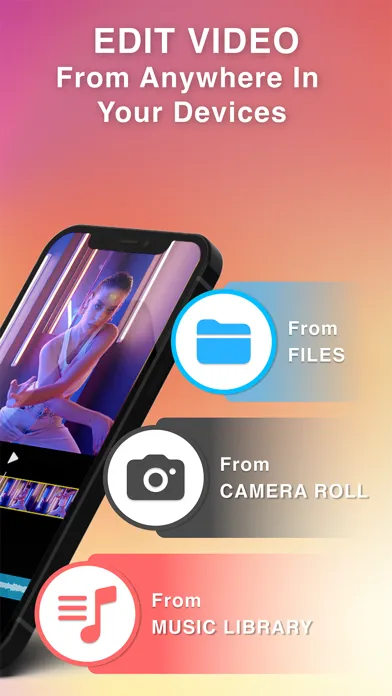 Capturas de tela do Video Editor 7