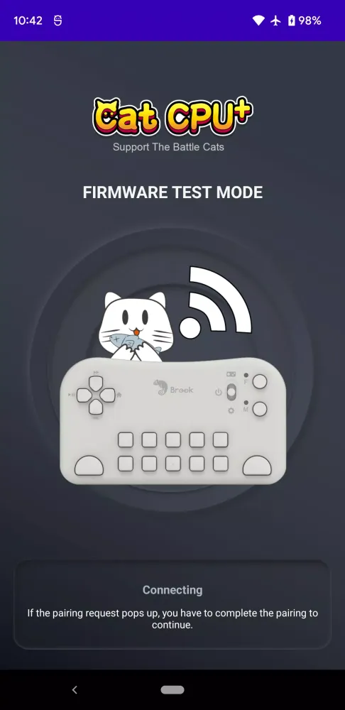 Ảnh chụp màn hình của Cat CPU System
