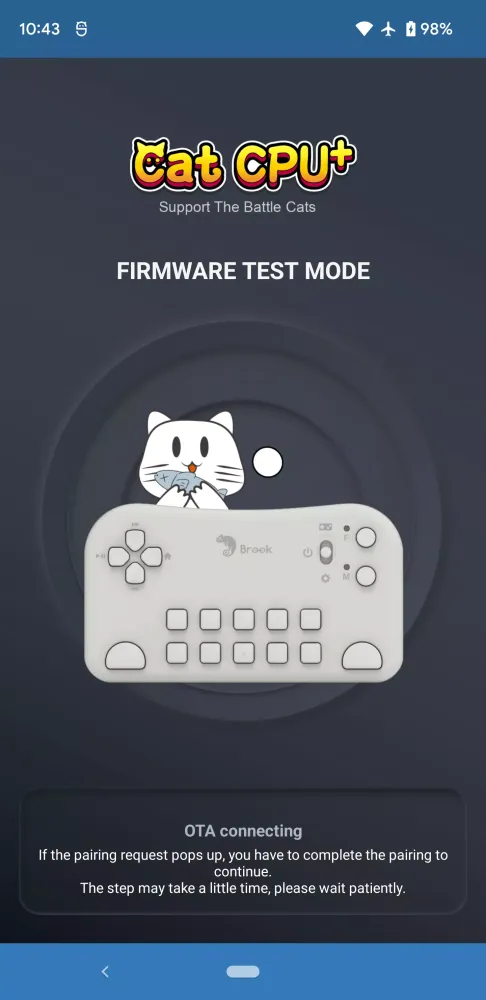 Ảnh chụp màn hình của Cat CPU System