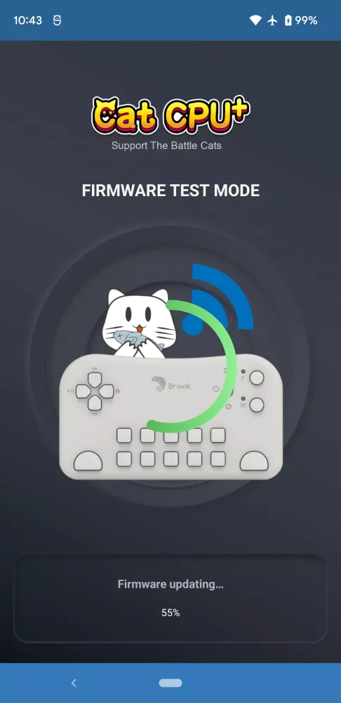 Ảnh chụp màn hình của Cat CPU System