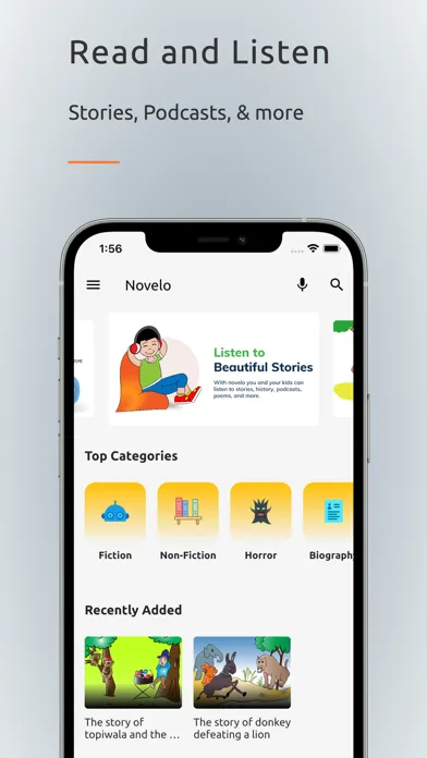 Novelo - The Storytelling App应用截图